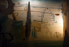 Detail of the Little Theater by Dali in the Museum of Modern Art, August 2007