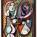 Girl Before a Mirror by Picasso in the Museum of Modern Art, August 2007
