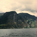 Mountains and fjord, Norway