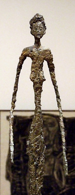 Detail of the Chariot by Giacometti in the Museum of Modern Art, August 2007