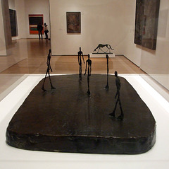 City Square by Giacometti in the Museum of Modern Art, December 2007