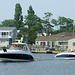 Two Boats in the Lagoon taken from Tommy and Ellen's Backyard on the 4th of July, 2011