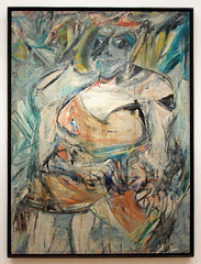 Woman II by De Kooning in the Museum of Modern Art, December 2007