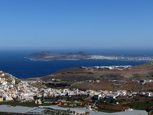 Blick auf Las Palmas