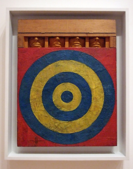 Target with Four Faces by Jasper Johns in the Museum of Modern Art, December 2007