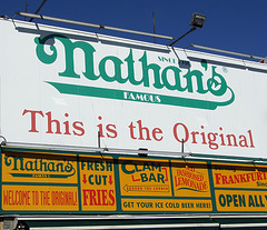 The Original Nathan's on Surf Avenue in Coney Island, June 2007