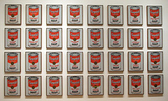 Campbell's Soup Cans by Andy Warhol in the Museum of Modern Art, August 2007