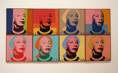Lita Curtain Star by Warhol in the Museum of Modern Art, July 2007