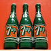 Detail of the 7-Up Bottles in Still Life #30 by Tom Wesselmann in the Museum of Modern Art, December 2007