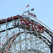The Cyclone Roller Coaster in Coney Island, June 2007