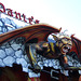 Winged Demon on Astroland's Haunted House in Coney Island,  June 2007