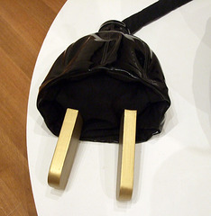 Detail of Giant Soft Fan by Oldenberg in the Museum of Modern Art, December 2007