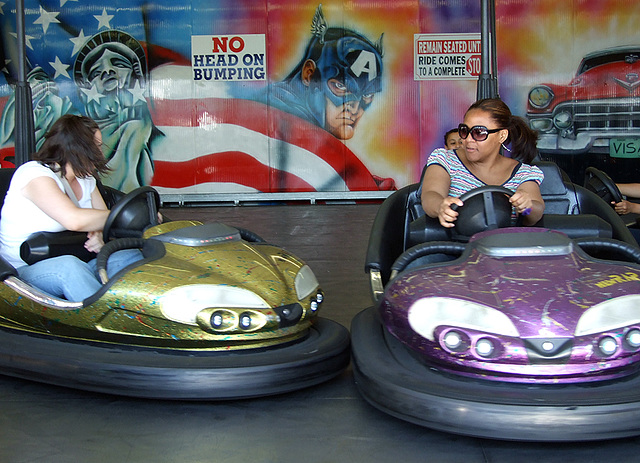 Bumper Cars in Astroland Park in Coney Island, June 2007