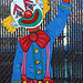 Clown Sign in Deno's Wonder Wheel Park in Coney Island, June 2008