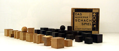 Chess Set by Josef Hartwig in the Museum of Modern Art, December 2008