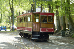 Isle of Man 2013 – Tram № 5 of the Snaefell mountain railway