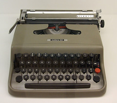 Lettera 22 Portable Typewriter in the Museum of Modern Art, December 2008