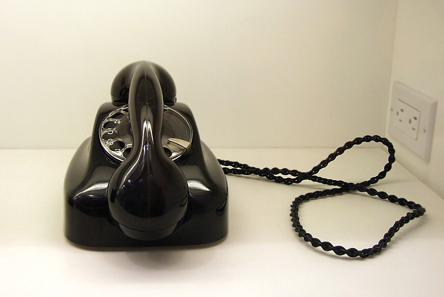 Black Telephone in the Museum of Modern Art, December 2008