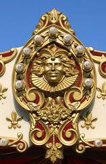 Decoration on a Carousel in Coney Island, June 2008