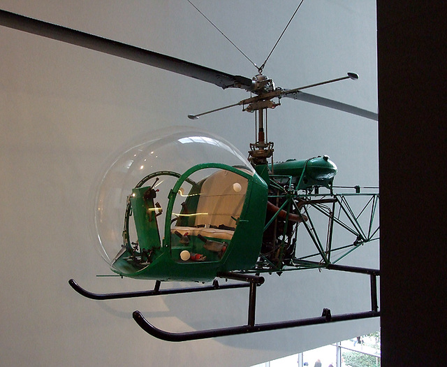 Helicopter in the Museum of Modern Art, August 2007