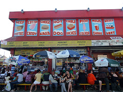 Snack Bar in Coney Island, June 2008