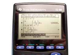 TI-89 integration