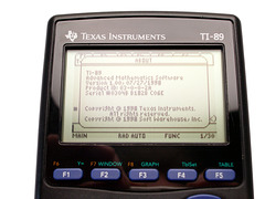 TI-89 info page