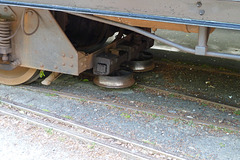 Isle of Man 2013 – Snaefell mountain railway – Extra wheels for the Fell mountain rail system