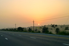 Dubai 2013 – Sun going down