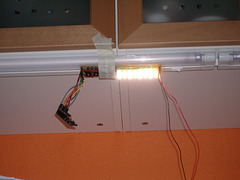Kitchen lighting perfboard prototype