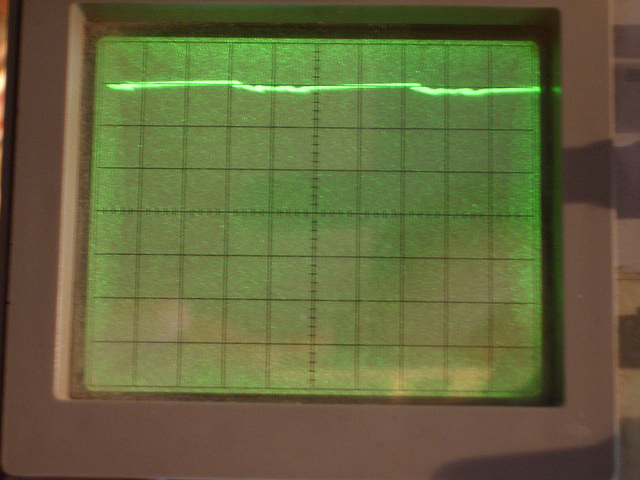 Supply voltage ripple with 2200µF