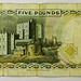Isle of Man 2013 – £5 Isle of Man Pounds note reverse side