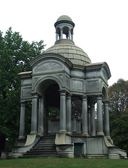 A Mausoleum in Woodlawn Cemetery, August 2008