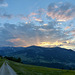 Sunset at Fendels, Tyrol, June 2013