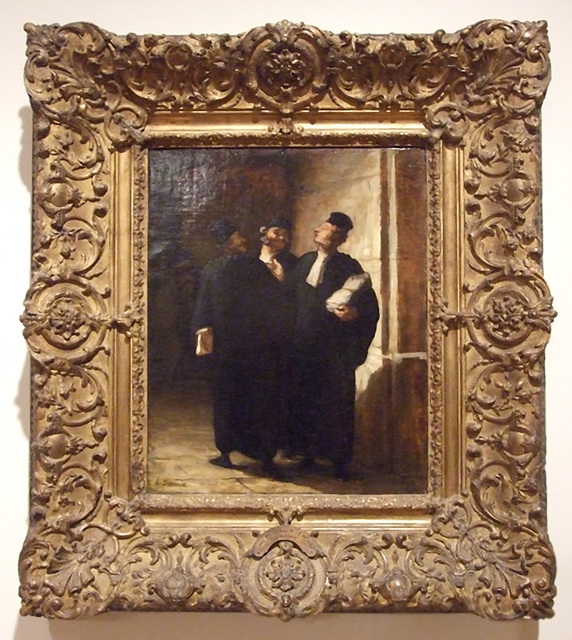 Three Lawyers by Daumier in the Phillips Collection, January 2011