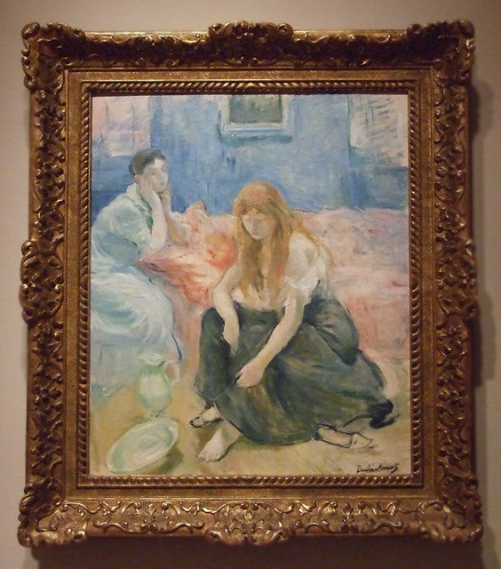 Two Girls by Morisot in the Phillips Collection, January 2011