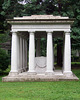 Doric Temple-Shaped Mausoleum in Woodlawn Cemetery, August 2008