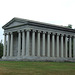 Greek Temple-Inspired Mausoleum in Woodlawn Cemetery, August 2008