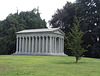 Greek Temple-Inspired Mausoleum in Woodlawn Cemetery, August 2008