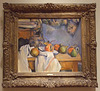 Ginger Pot with Pomegranate and Pears by Cezanne in the Phillips Collection, January 2011