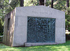 A Mausoleum with Bronze Scrollwork in Woodlawn Cemetery, August 2008