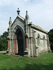 A Neo-Gothic Church-Shaped Mausoleum in Woodlawn Cemetery, August 2008