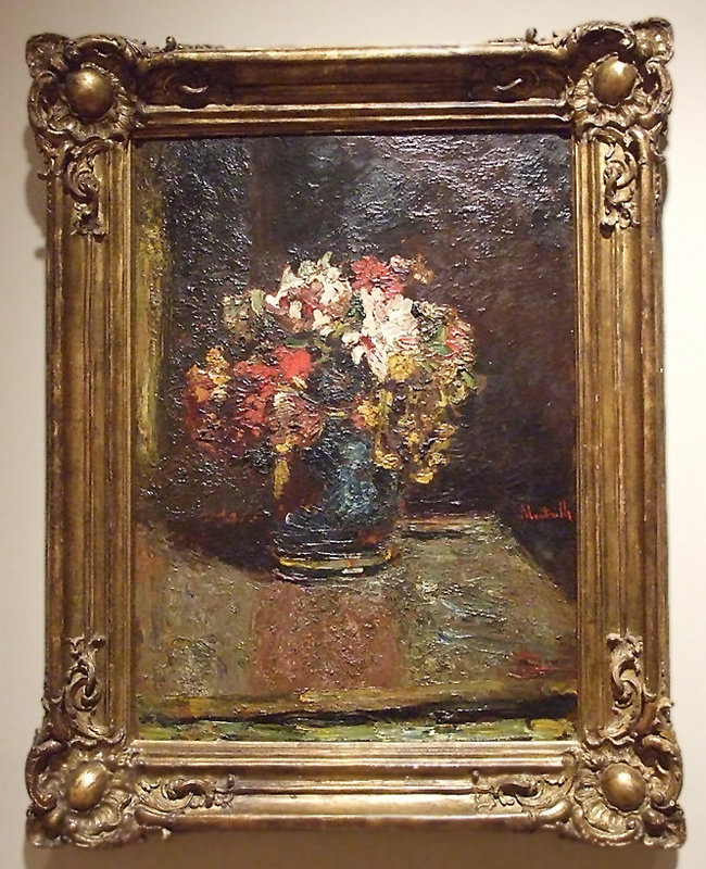 Bouquet by Adolphe Monticelli in the Phillips Collection, January 2011