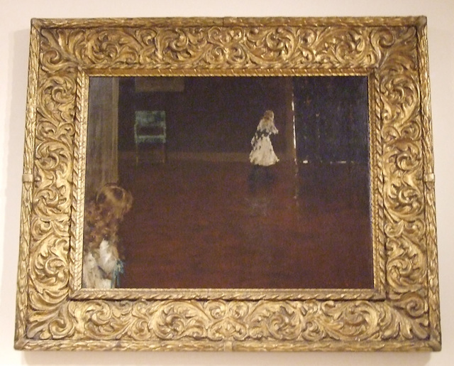 Hide and Seek by William Merritt Chase in the Phillips Collection, January 2011