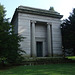 A Mausoleum with Two Ionic Columns in Woodlawn Cemetery, August 2008