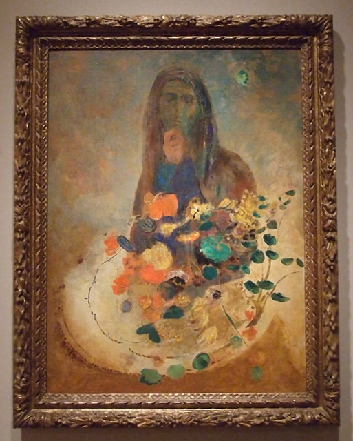 Mystery by Redon in the Phillips Collection, January 2011
