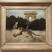 Tiger and Arc de Triomphe by Christopher Wood in the Phillips Collection, January 2011