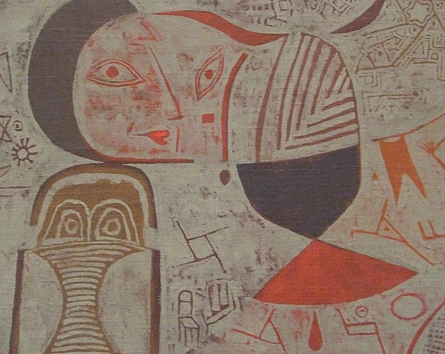 Detail of Picture Album by Klee in the Phillips Collection, January 2011