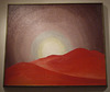 Red Hills, Lake George by Georgia O'Keeffe in the Phillips Collection, January 2011