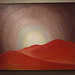 Red Hills, Lake George by Georgia O'Keeffe in the Phillips Collection, January 2011